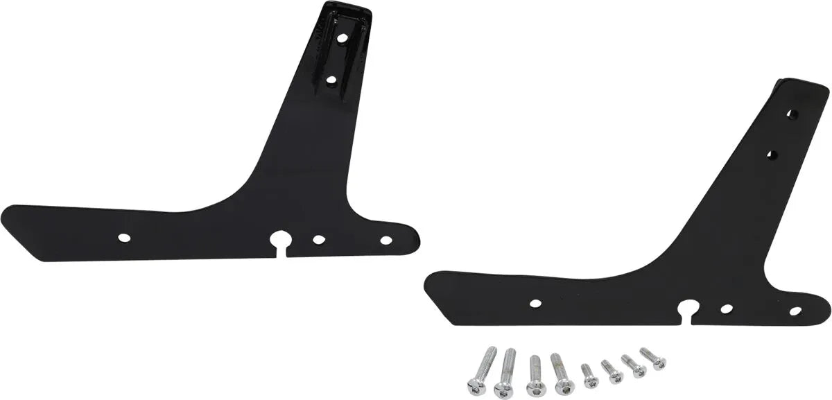 Drag Specialties Sissy Bar Side Plates - Black