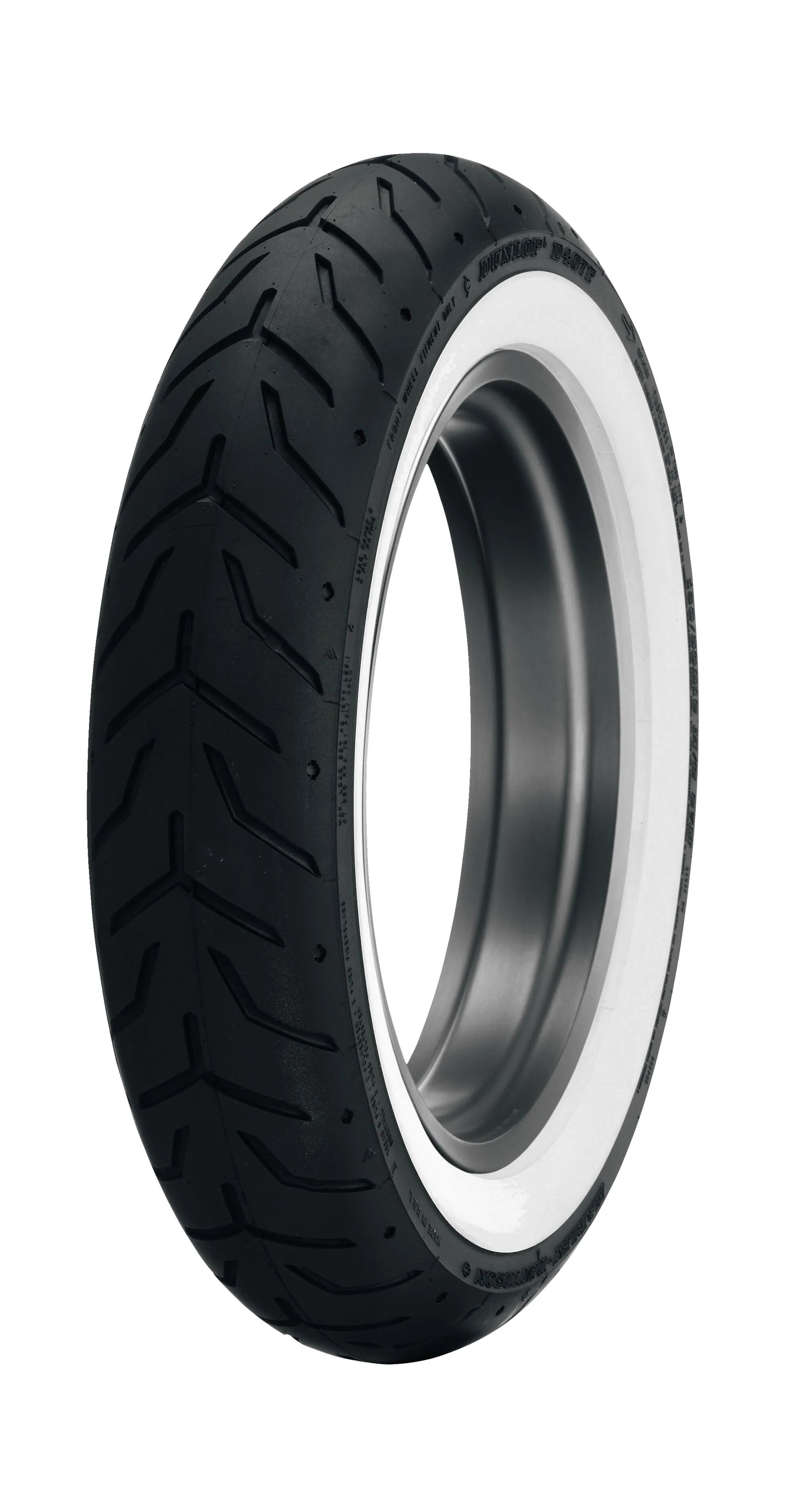 Dunlop D408 Tire 130/80b17 Front Blackwall