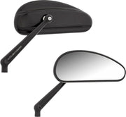 Arlen Ness Downdraft Mirror - Black Anodized