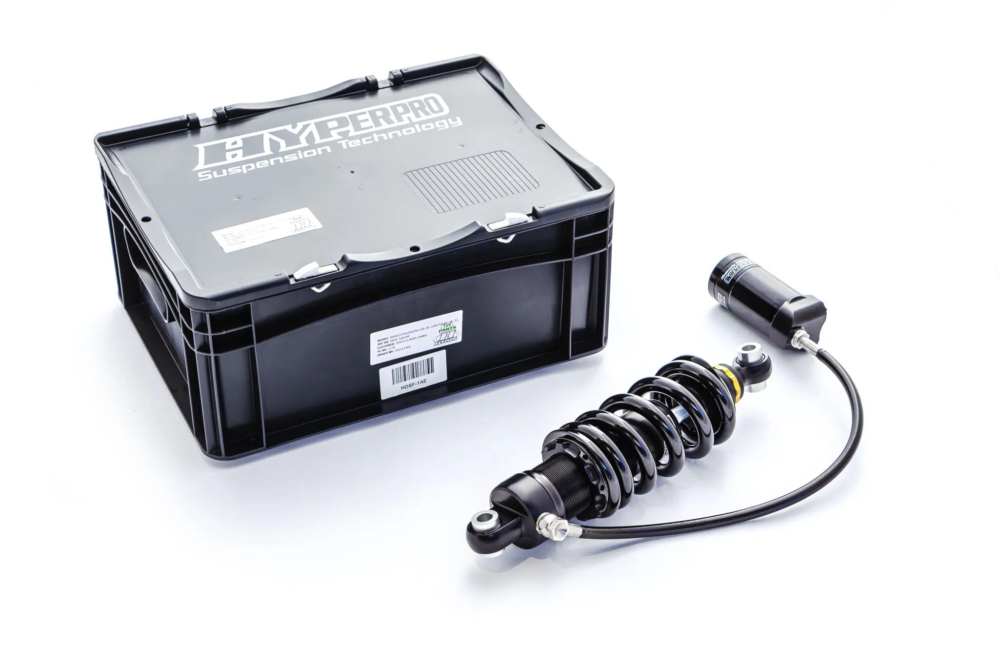 Hyperpro Shock Springs For Harley Davidson