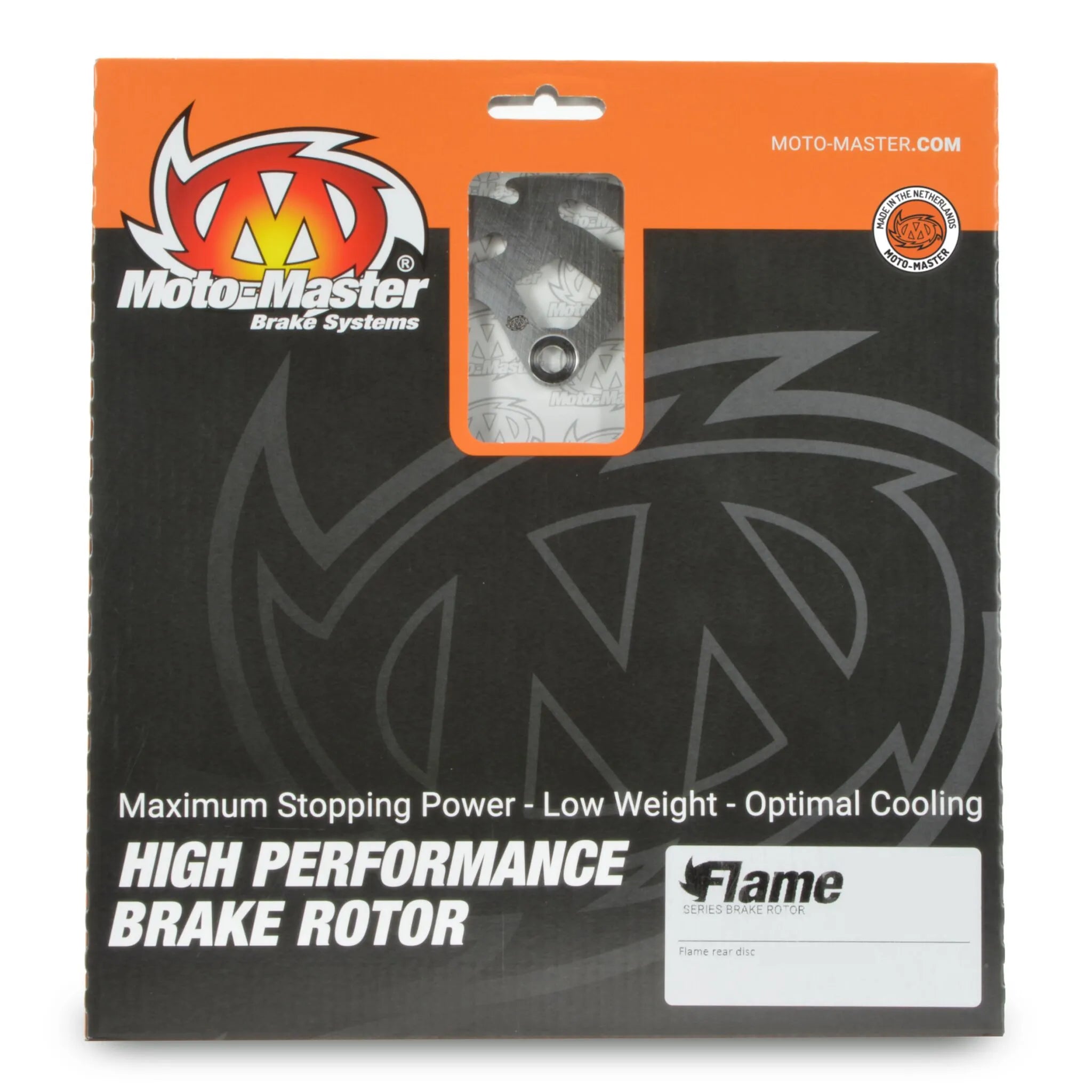 Moto-master Flame Series Brake Rotor For Motorcycles