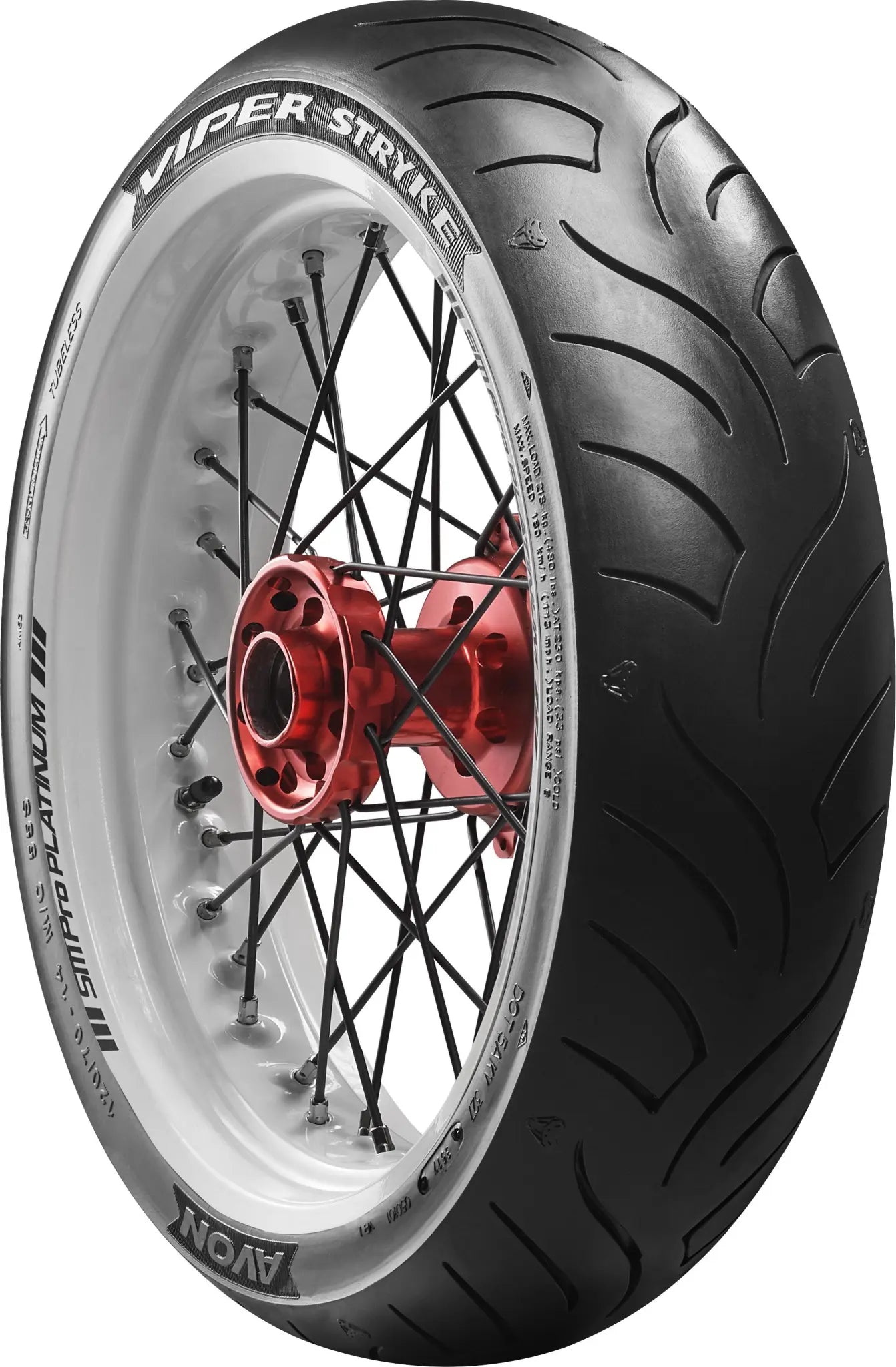 Avon Viper Stryke Am63 Tire - 120/70-15 Tubeless