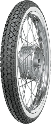 Continental Kks10 Whitewall Tire 2.75-17 Tube Type