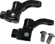Drag Specialties Passenger Peg Mount - Adjustable Black