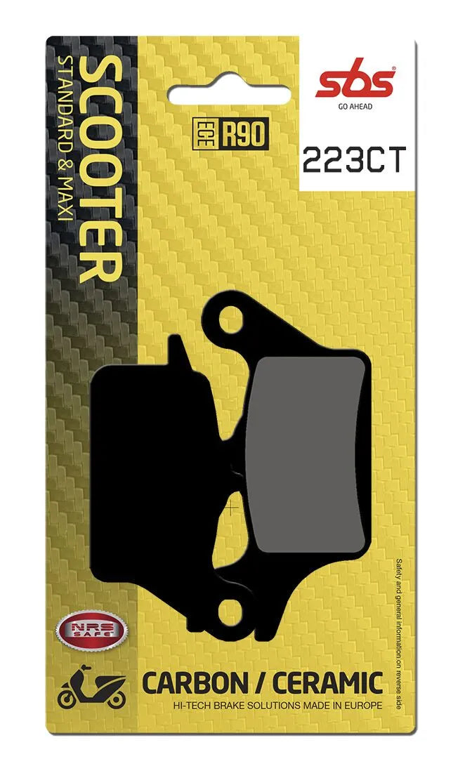 Sbs Ct Scooter Carbon Tech Organic Brake Pads
