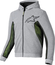 Alpinestars Chrome Air Sport Hoodie - Black/Heather Gray/Yellow