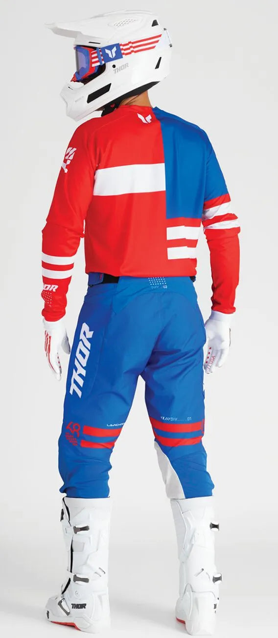 Thor Launchmode Patriot Jersey - Blue/Red/White