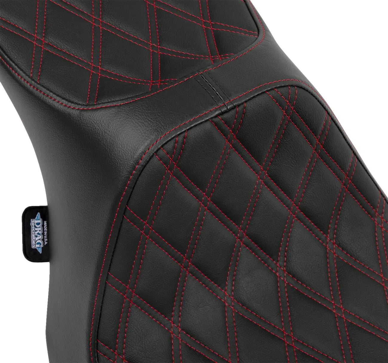 Drag Specialties Predator Iii Seat - Black/red