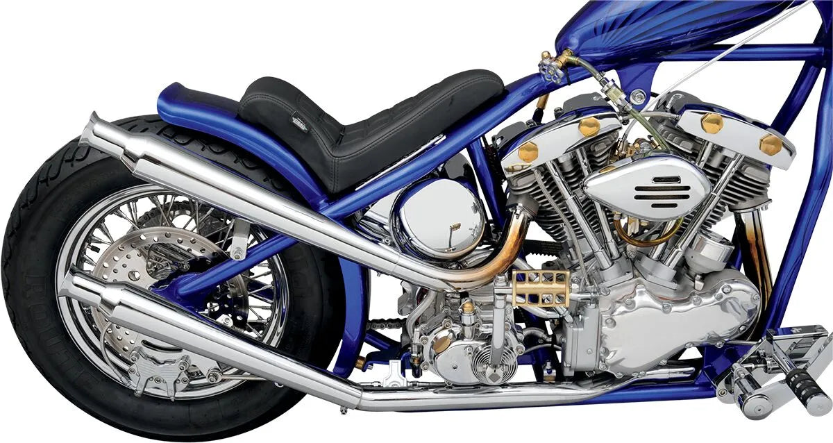 Paughco Bell Tip Muffler For Custom Motorcycles