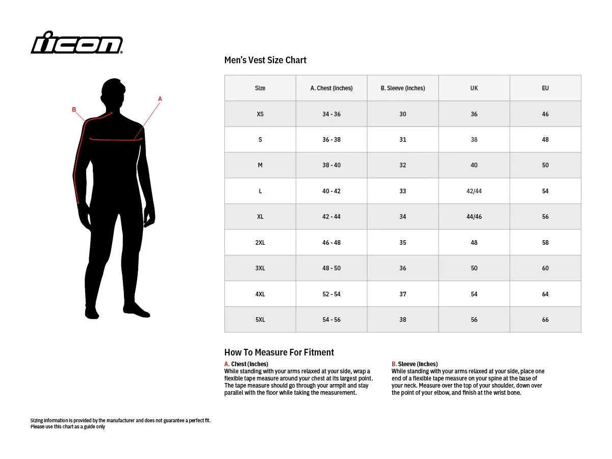 Icon Regulator™ D3o® Leather Vest - Black