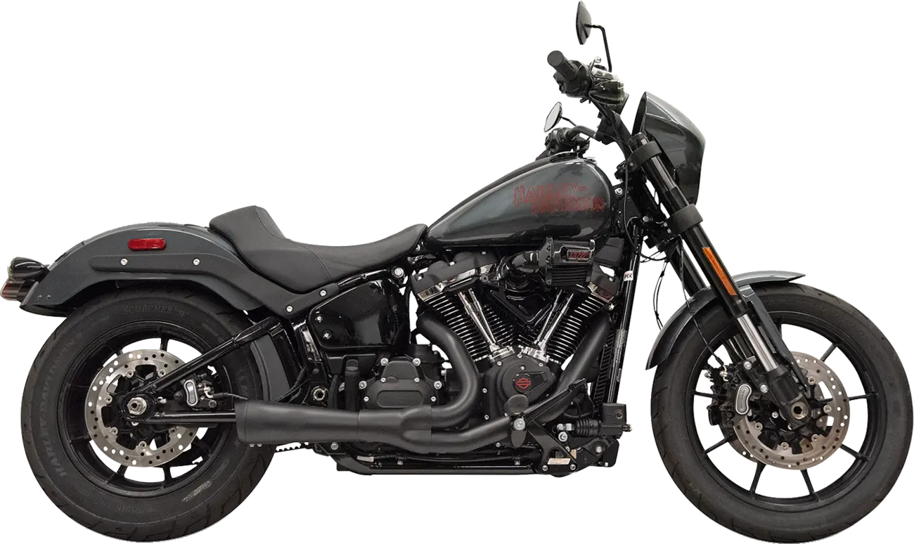 Bassani Xhaust 2-into-1 The Ripper Exhaust System Black