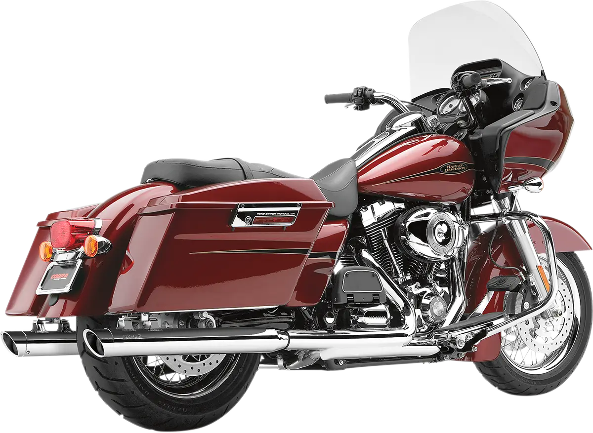 Cobra 3" Slip-on Mufflers For Harley Davidson