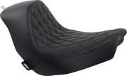 Drag Specialties Solo Seat - Black Vinyl