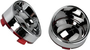 Drag Specialties Visor-style Turn Signal Bezels