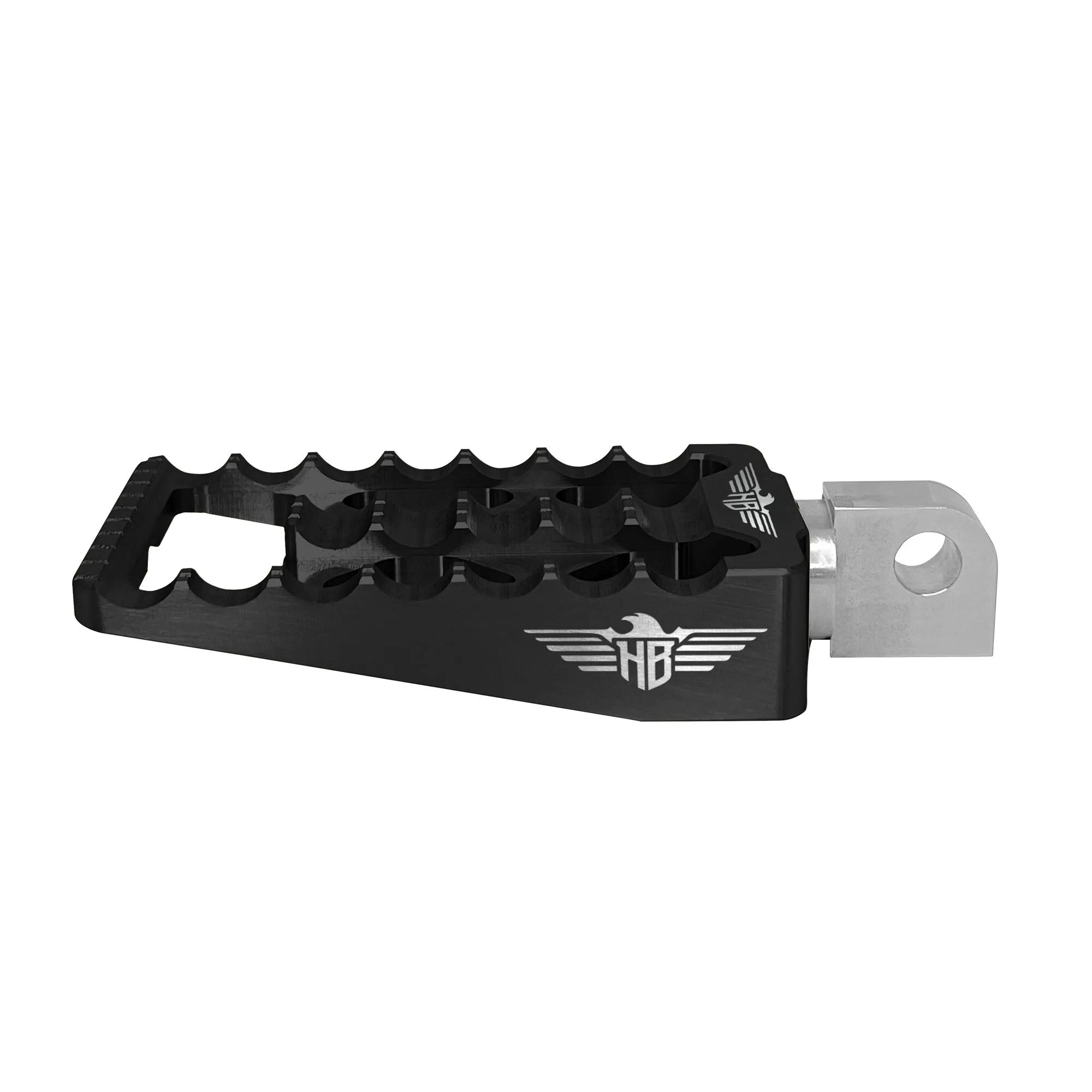 Heinz Bikes Foot Pegs For Harley Davidson - Black