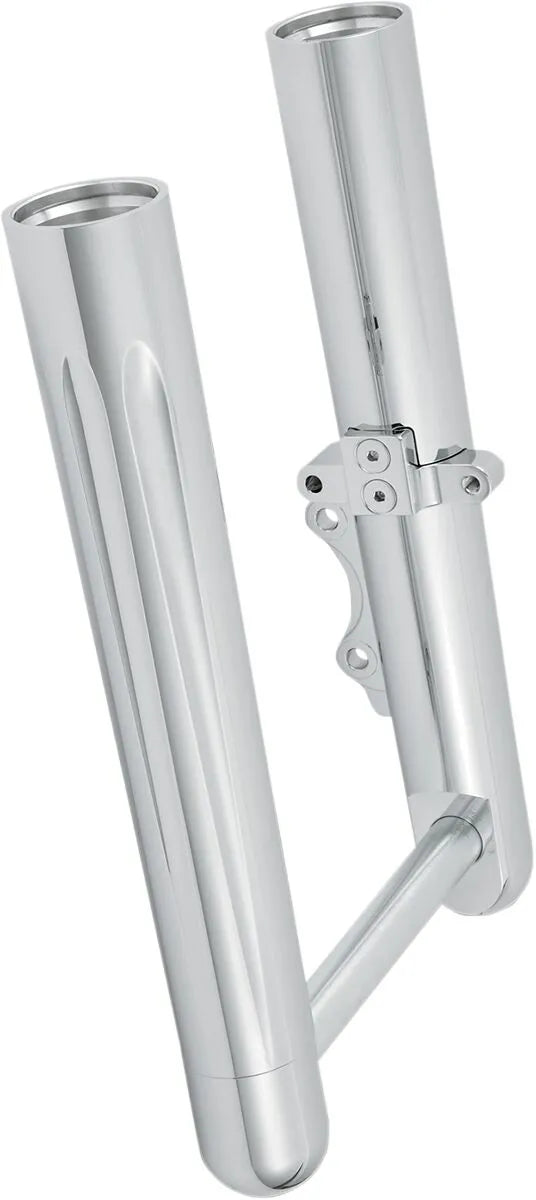 Arlen Ness Dual-disc Hot Legs Fork - Chrome