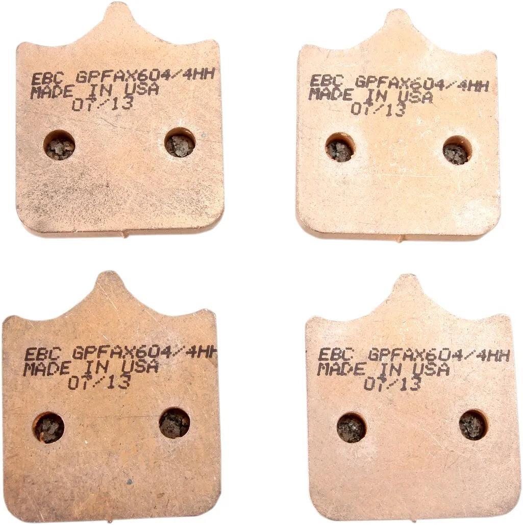 Ebc Gpfax Sintered Road Race Brake Pads For Motorcycles