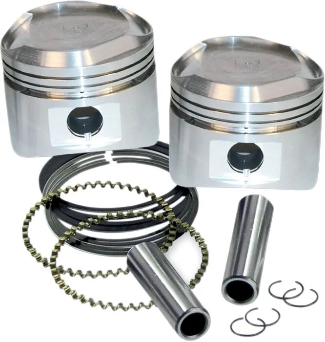 S&s Cycle Piston Kit For Super Stock® Heads - 80" Displacement