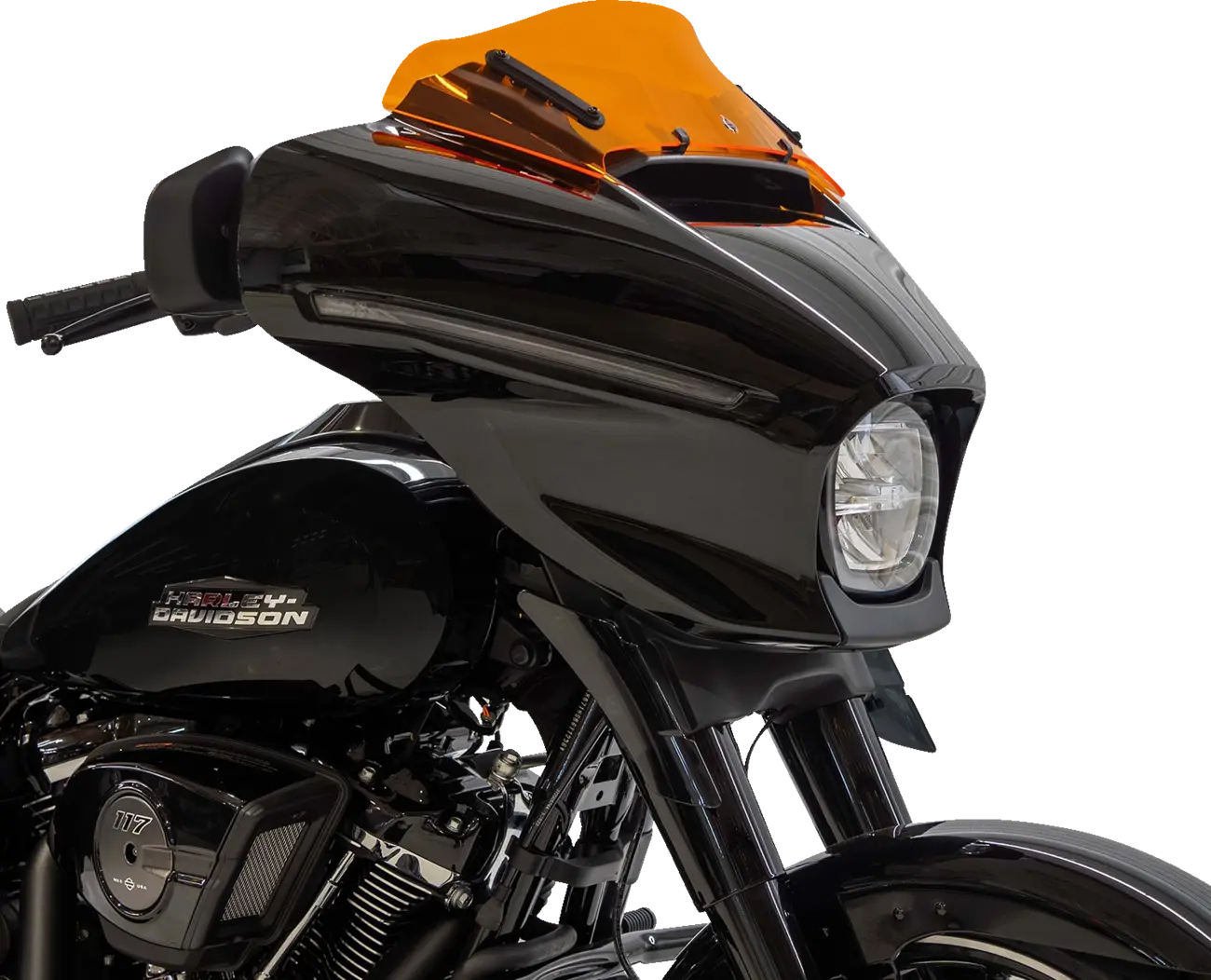 Klock Werks Flare Windshield - Orange
