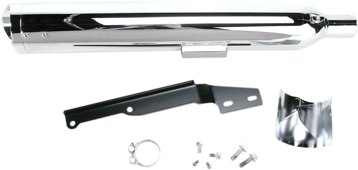 Cobra 4" Slip-on Muffler For Enhanced Motorcycle Performance