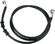 Drag Specialties Extended Black Vinyl Brake Line Kit