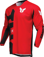 Thor Launchmode Forge Jersey - Black/Red/White