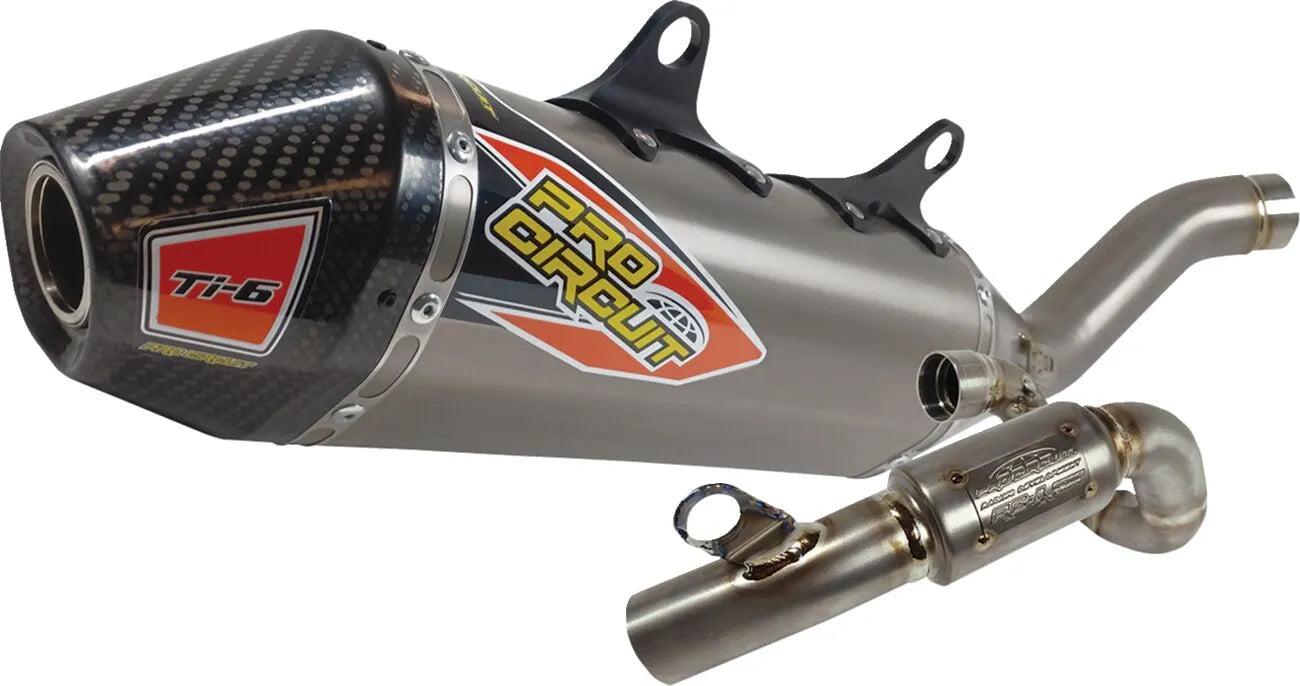 Pro Circuit Ti-6 Exhaust System For Closed-course Racing