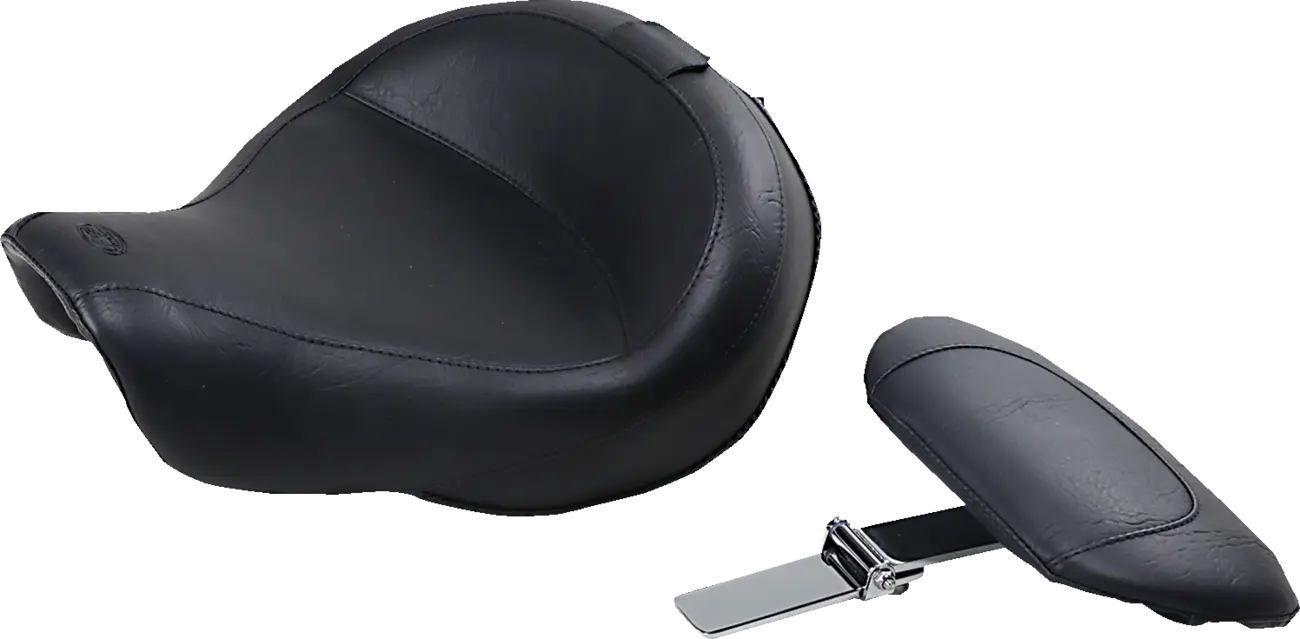 Mustang Wide Solo Seat With Removable Backrest