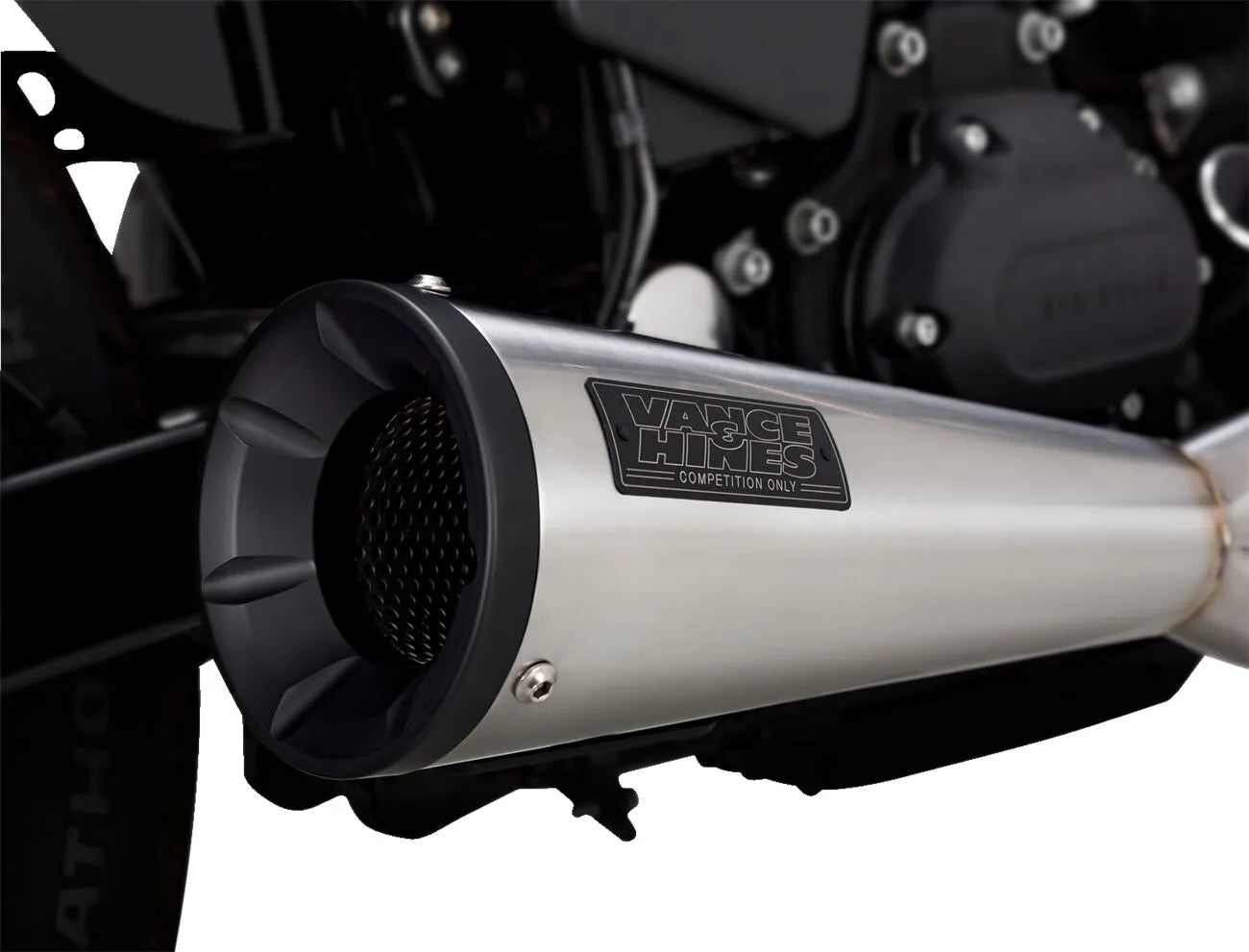 Vance & Hines 2-into-1 Upsweep Exhaust System