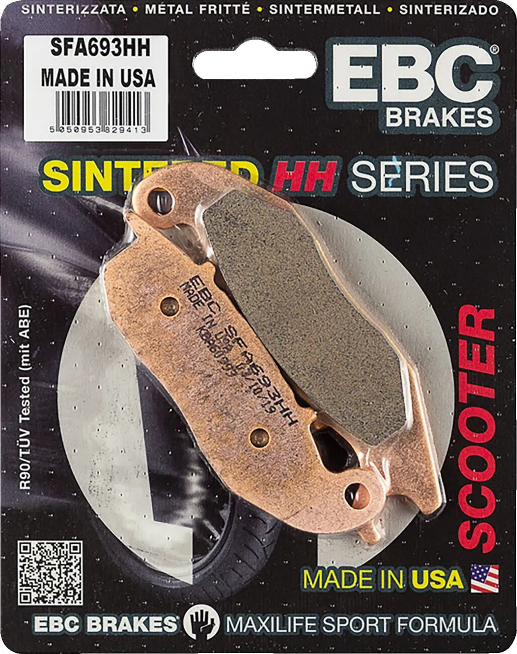 Ebc Sfa Double-h Sintered Brake Pads For Scooters