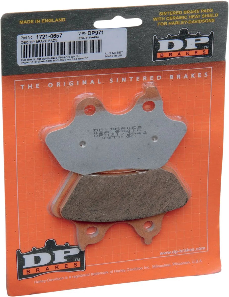 Dp Brakes Sintered Metal Brake Pads For Harley-davidson