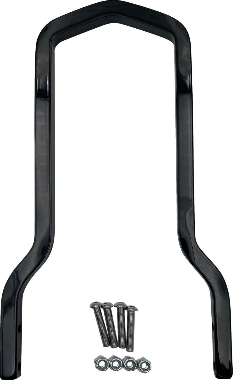 Drag Specialties Square Sissy Bar - Black