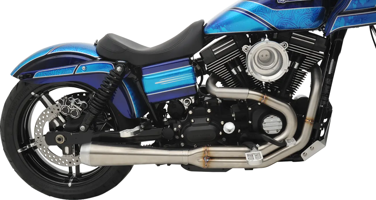Bassani Xhaust Road Rage Iii 2:1 Exhaust For Harley-davidson