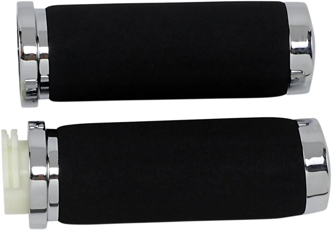 Drag Specialties Sundance Grips - Black Foam