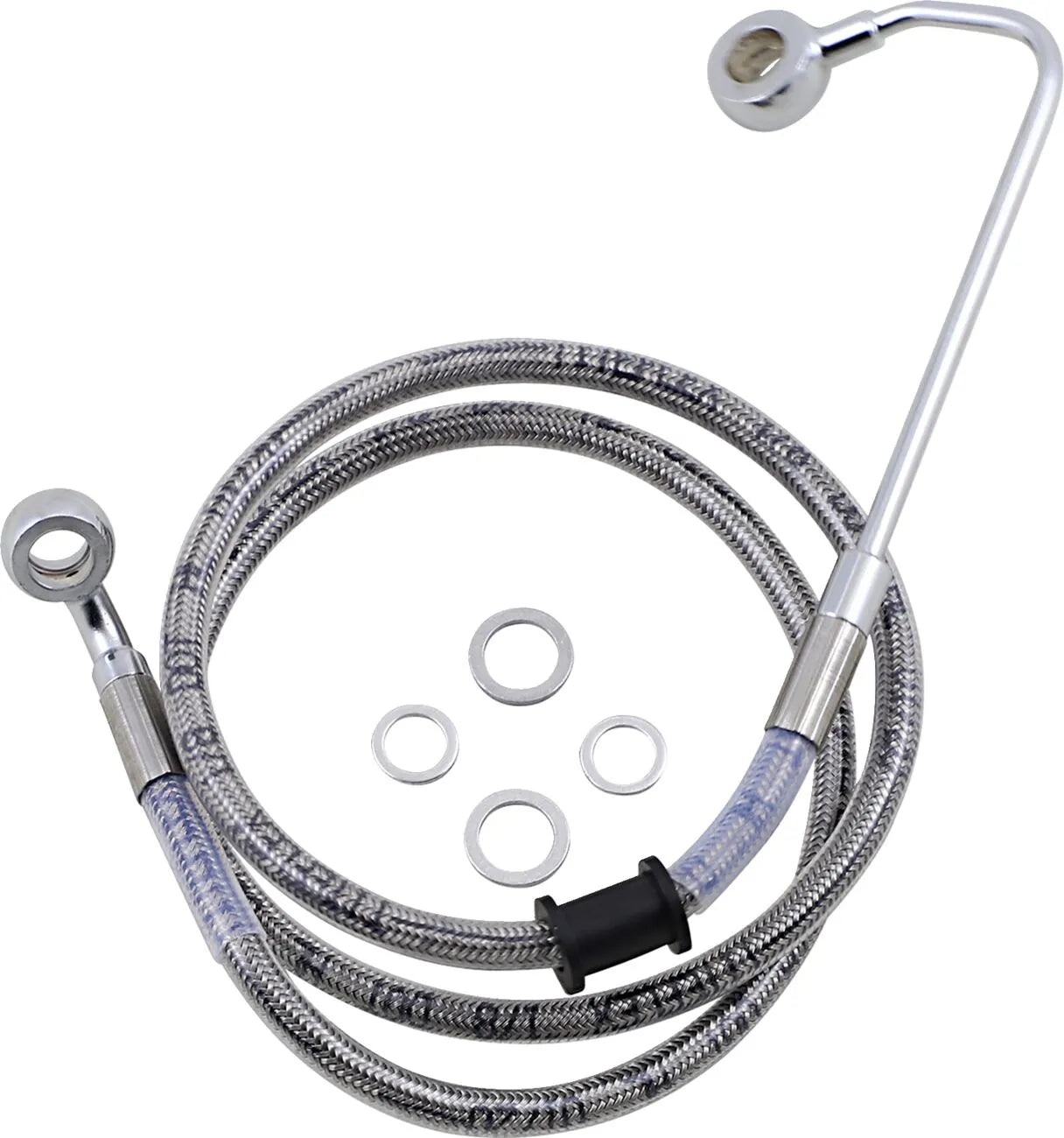 Drag Specialties Extended Brake Line For Abs - 38.75"