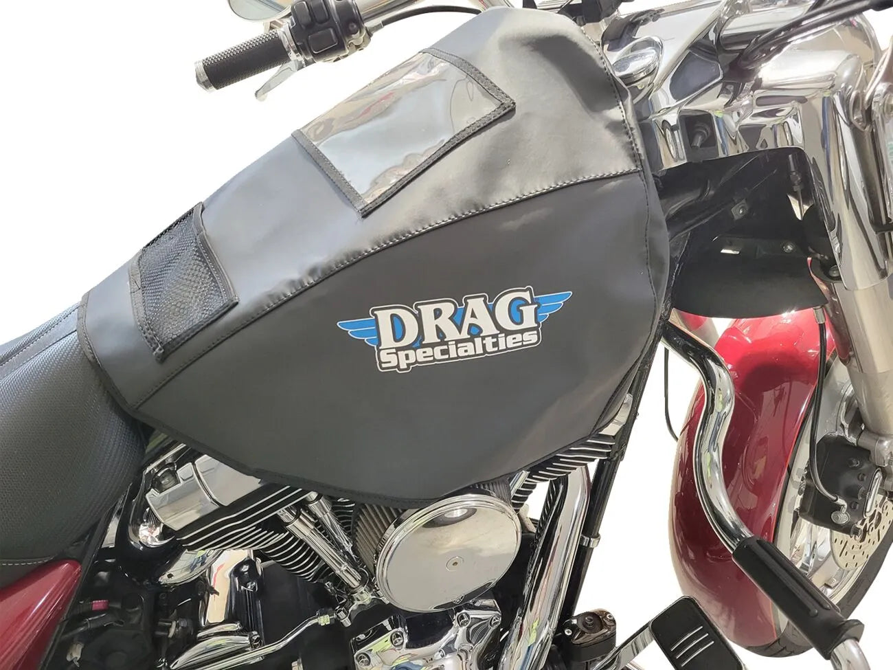 Drag Specialties Fuel Tank Service Cover For Dyna/softail/touring/trike