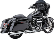 Cobra Powr-flo Slip-on Mufflers For Harley-davidson