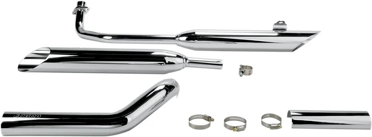 Cobra Slashcut Slip-on Mufflers For V-twin 650