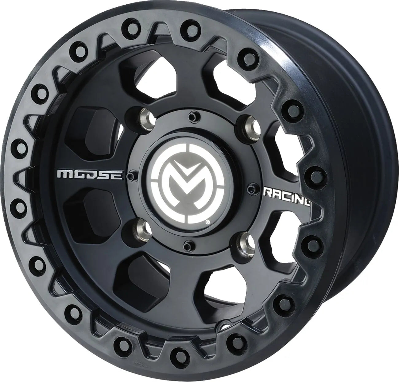 Moose Offroad 23x Wheel - Satin Black 12"