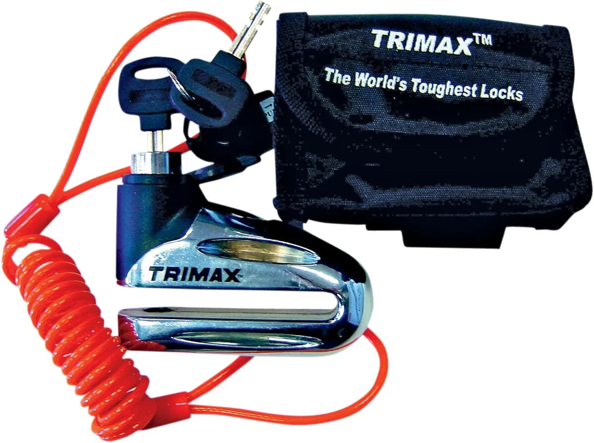 Trimax Rotor/disc Lock With Reminder Cable