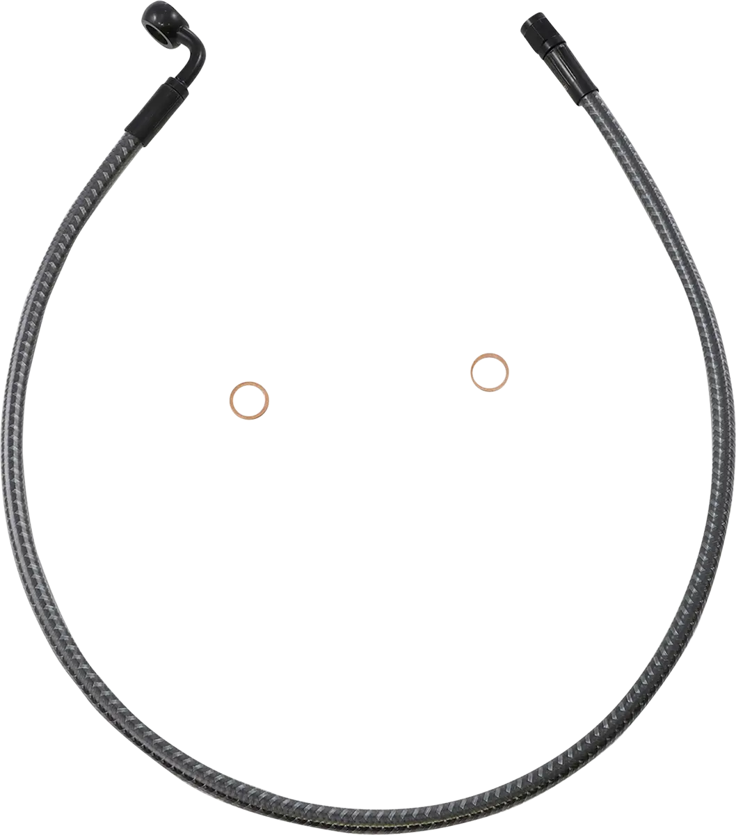 Magnum Shielding Karbonfibr Front Upper Brake Line For Abs