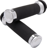 Slyfox Chrome Grips - 1" Handlebar
