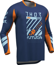 Thor Launchmode Futura Jersey - Orange/Navy/Light Blue