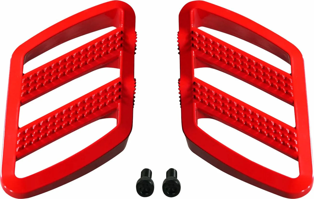 Show Chrome Combat Floorboards - Red