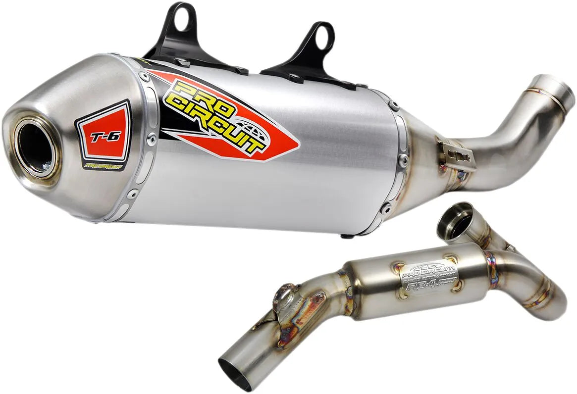 Pro Circuit T-6 Stainless Steel Exhaust System