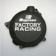 Boyesen Factory Clutch Cover - Black Anodized Aluminum