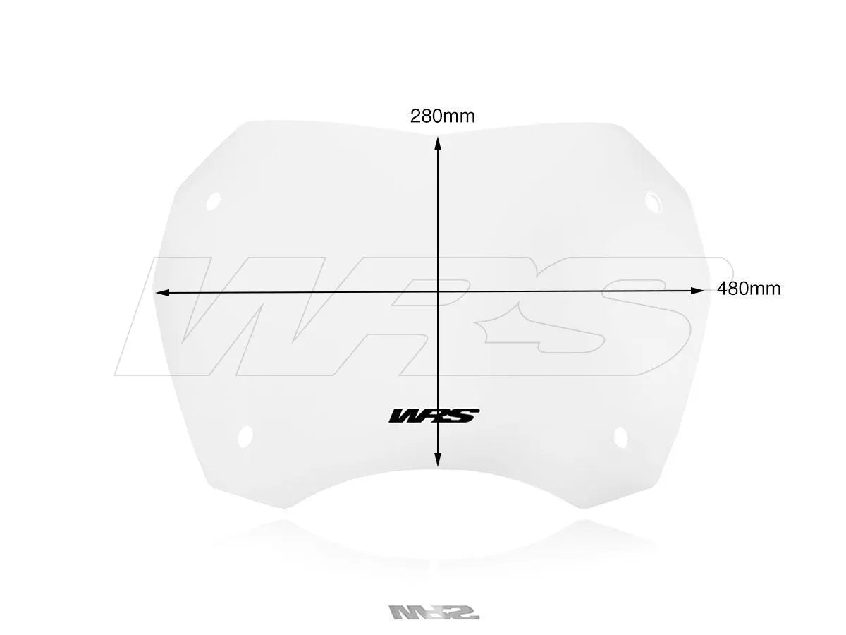 Wrs Scooter Windscreen - Enhanced Riding Comfort
