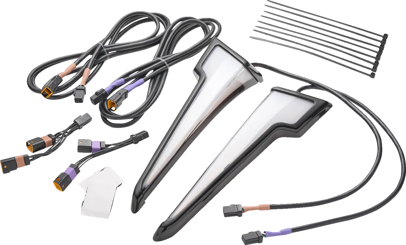 Ciro Quill Led Fairing Lights For Harley-davidson