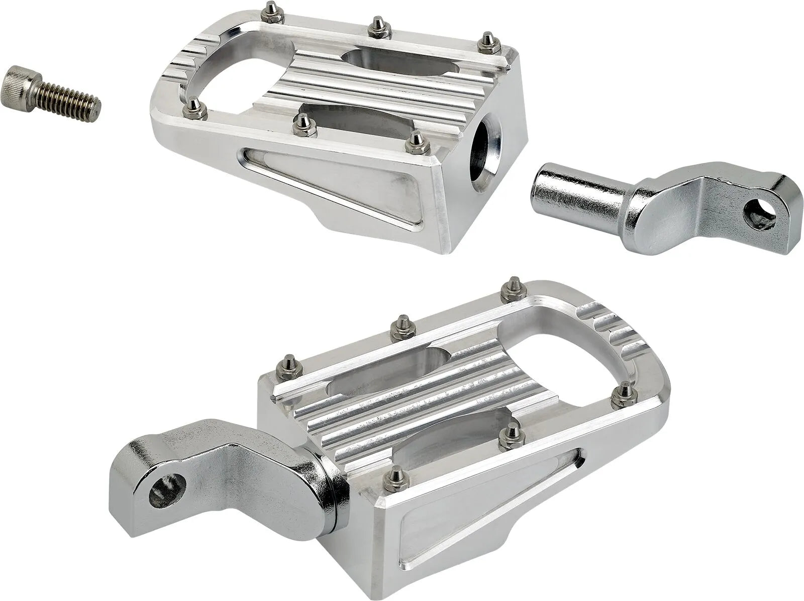 Biltwell Punisher Foot Pegs - Silver