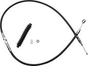 Drag Specialties High-efficiency Black Vinyl Clutch Cable